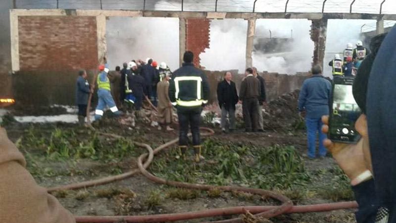 السيطرة على حريق