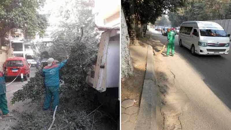 القاهرة تواصل تنظيف