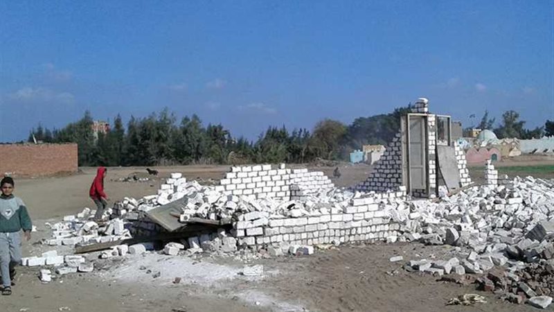 إزالة 440 فدان تعدٍ