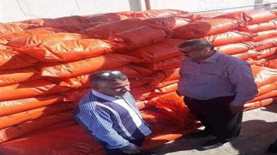 ضبط 50 طن أسمدة زراعية مجهولة المصدر