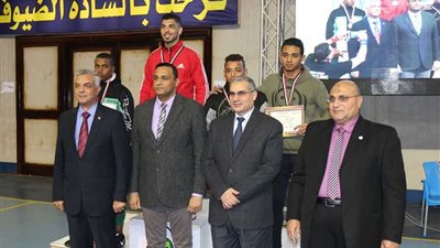 جامعة المنوفية تختتم نهائى بطولة الجمهورية للمصارعة الحرة والرومانية (الصور)
