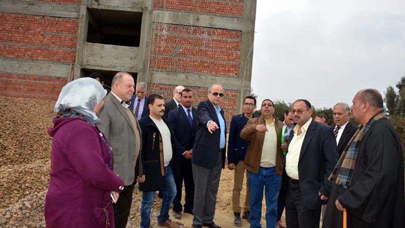 محافظ القليوبية يتفقد