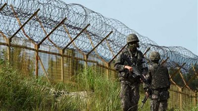 إطلاق نار على الحدود بين كوريا الشمالية وجارتها الجنوبية