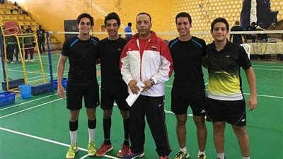 تأهل ٤ مصريين لدور الثمانية ضمن منافسات زوجي البطولة الإفريقية للريشة الطائرة‎