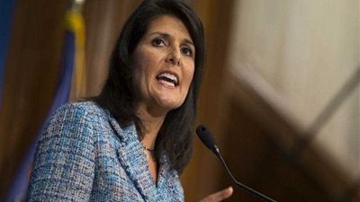 مندوبة أمريكا تدعو ممثلي الدول المُؤيدة لتهويد القدس لحفل استقبال