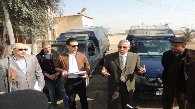 مدير أمن المنيا يتفقد