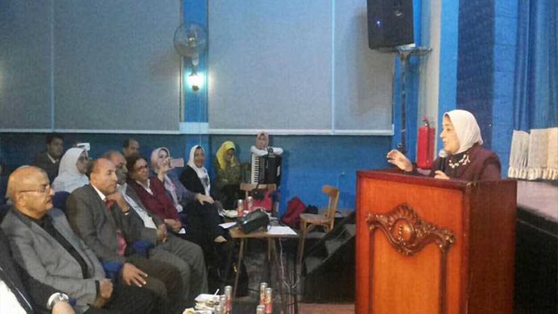 مايسة شوقي تشهد الاحتفال