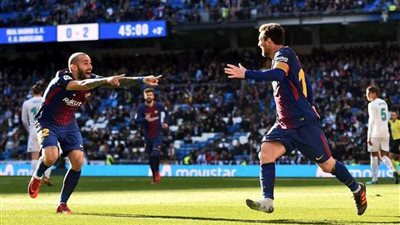 «ميسي» يصنع الهدف الثالث لبرشلونة حافيًا أمام ريال مدريد