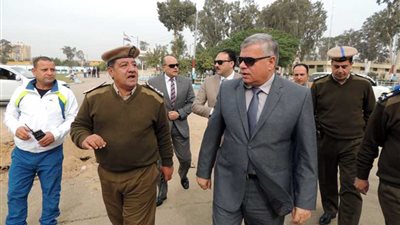 بالصور.. مدير أمن المنوفية يتفقد الكنائس وقوات التأمين استعدادا لأعياد الميلاد