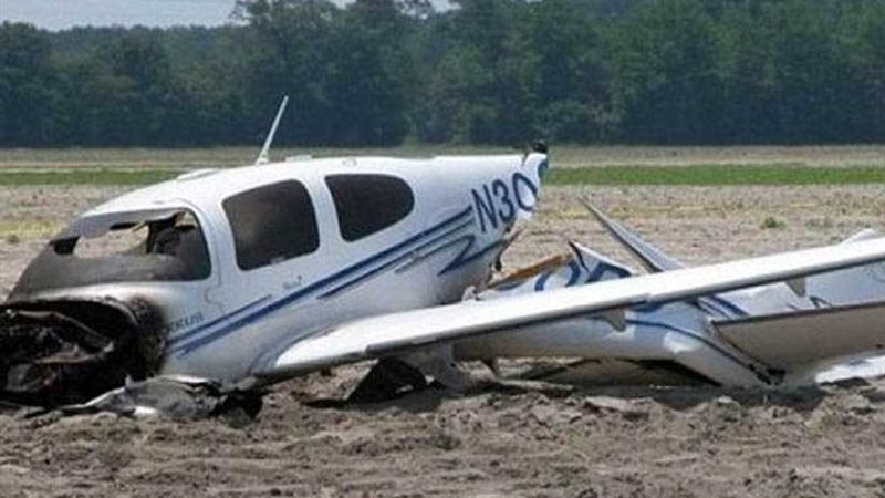 مصرع 4 أشخاص في تحطم