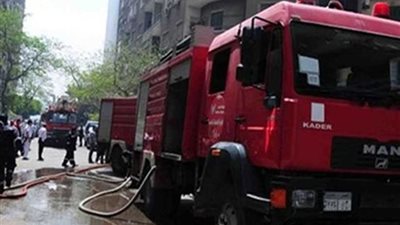 السيطرة على حريق هائل شب في محل تجاري بالزقازيق