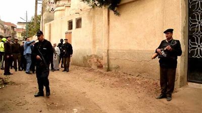 مدير أمن كفرالشيخ يتفقد تأمين الكنائس (صور)