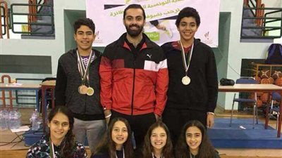 الريشة الطائرة تحصد 8 ميداليات في البطولة العربية