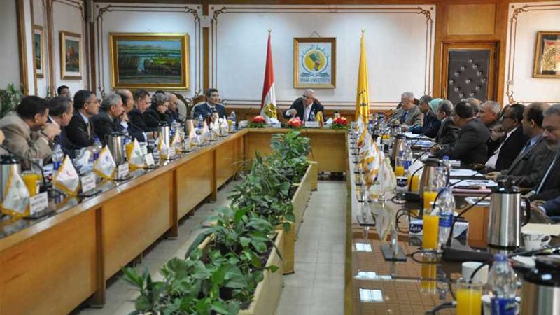 مجلس جامعة المنيا