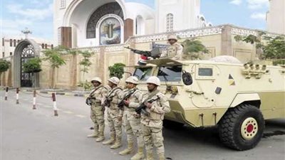 استنفار أمني لتأمين الكنائس في مدينة العريش