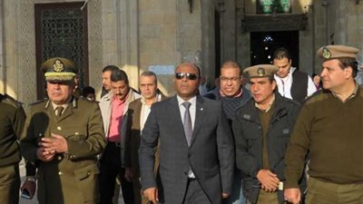 مدير أمن الغربية يتفقد خدمات تأمين المسجد الأحمدي