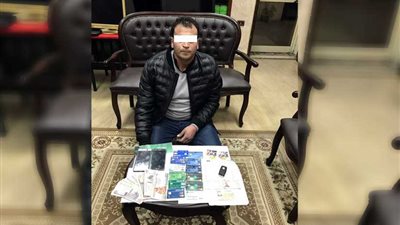 مباحث القاهرة تضبط أخطر لص كروت بنوك في الأميرية