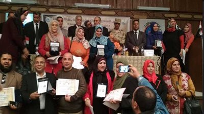 تكريم 15 مدرسة ببنها حصلت على الاعتماد بمركز النيل للإعلام