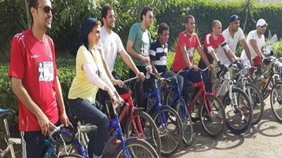 الشباب والرياضة تنظم ماراثون دراجات تحت شعار 