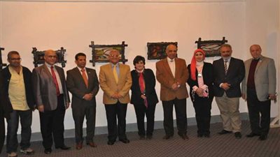 رئيس جامعة المنيا: 3 معارض فنية بكلية التربية الفنية