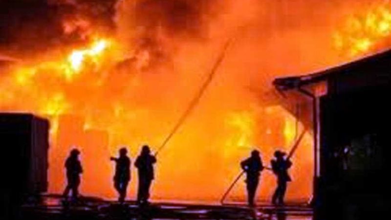 السيطرة على حريق