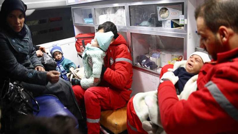 ناشطون سوريون : إجلاء