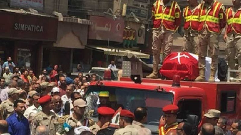 تشييع جنازة الشهيد