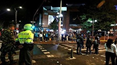 إصابة 31 شخصا على الأقل إثر انفجار قنبلة بملهى ليلي في كولومبيا