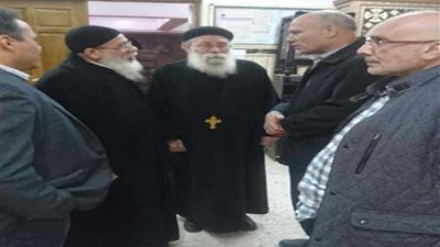 رئيس مركز ومدينة المحلة يتفقد تأمين الكنائس 