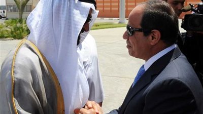 ولي عهد أبو ظبي يعزي الرئيس السيسي في شهداء كنيسة حلوان