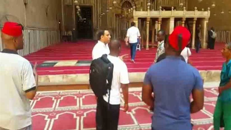 وفد الإعلاميين الأفارقة