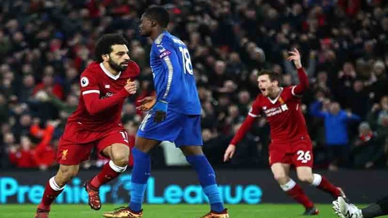 صلاح يُسجل ثنائية