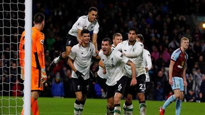 ليفربول يفوز بثنائية على برينلي في الدوري بدون مشاركة 