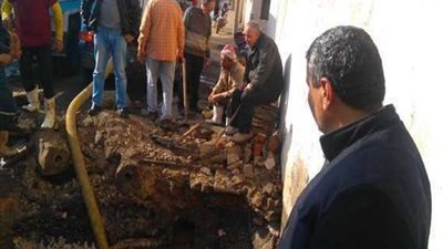 عودة المياه لمدينة كفر الزيات
