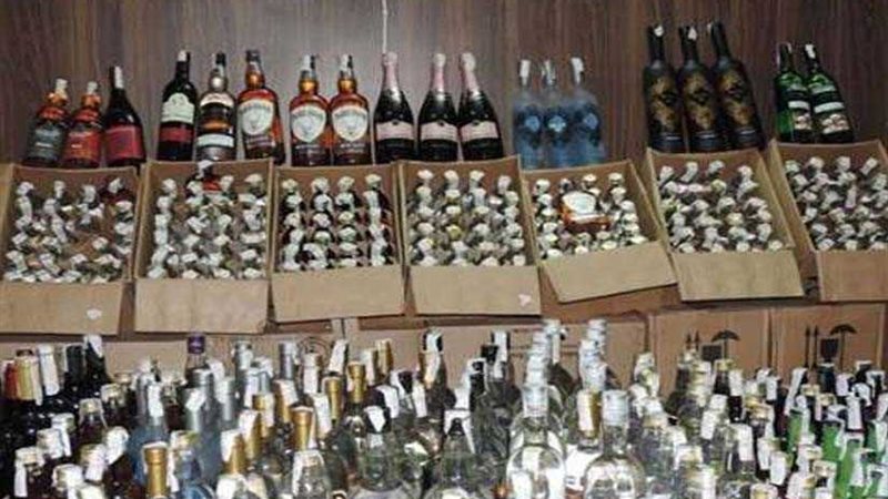 ضبط كميات من الخمور