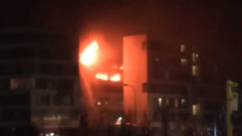 بريطانيا.. حريق هائل