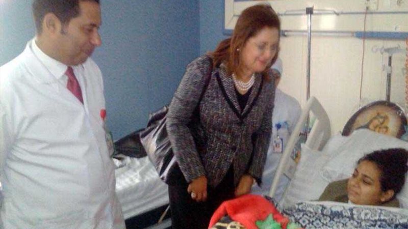 وزيرة التخطيط تطمئن