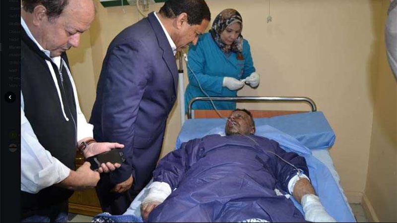 محافظ الغربية يزور