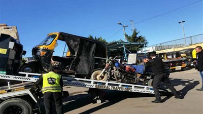 بالصور.. «المرور» تشن حملات مكبرة على الطرق السريعة