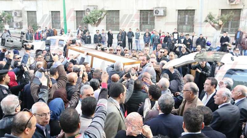 انطلاق جثمان الراحل