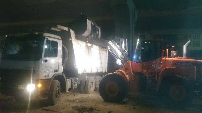 حملات ليلية لرفع