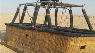 الطيران المدني تبدأ التحقيق في حادث المنطاد بالأقصر