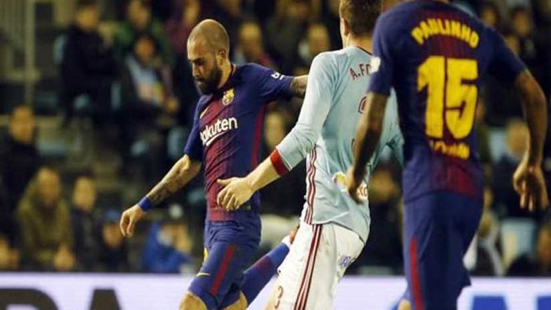 برشلونة يتعادل مع