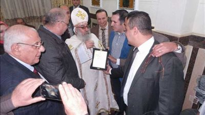 بالصور احتفالات البحيرة بقداس عيد الميلاد