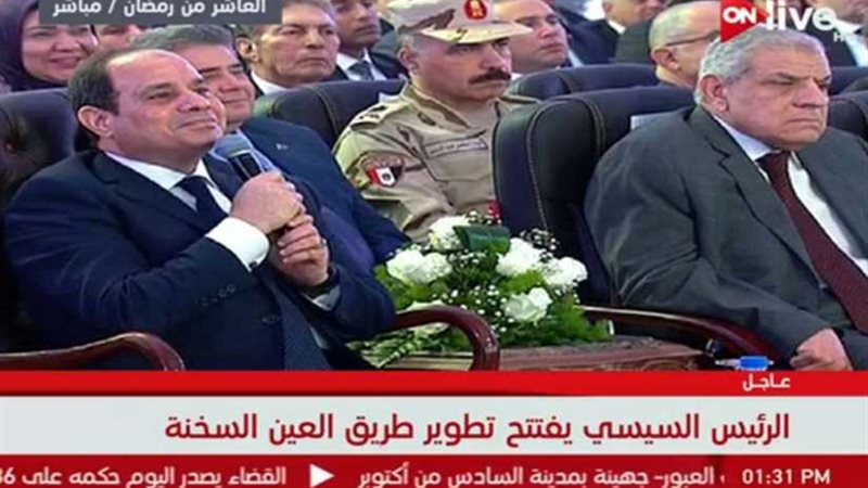 السيسي: يجب تسليم