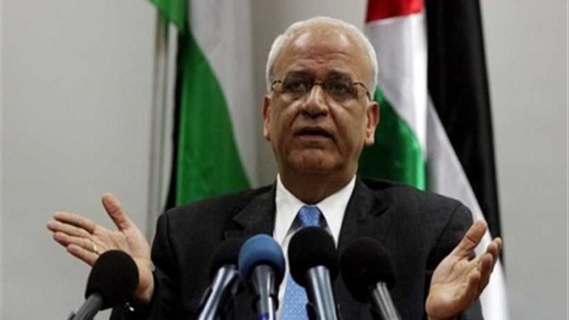 عريقات: الحروب تندلع