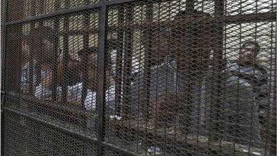 بدء جلسة إعادة محاكمة المتهمين في أحداث الذكرى الثالثة للثورة