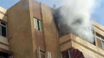 وفاة طفلة في حادث حريق بأرض اللواء بالجيزة