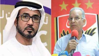 الأهلي يستقبل رئيس نادي العين الإماراتي