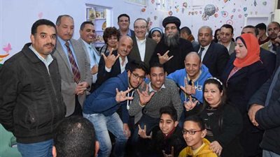 قاموس للغة الإشارة لذوي الإعاقة ببني سويف (صور)